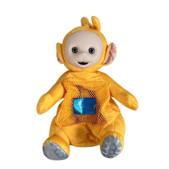 Teletubbies Other - Vintage 1998 Playskool Hasbro Laa-Laa Teletubbies Plush Doll Baby Size, PBS